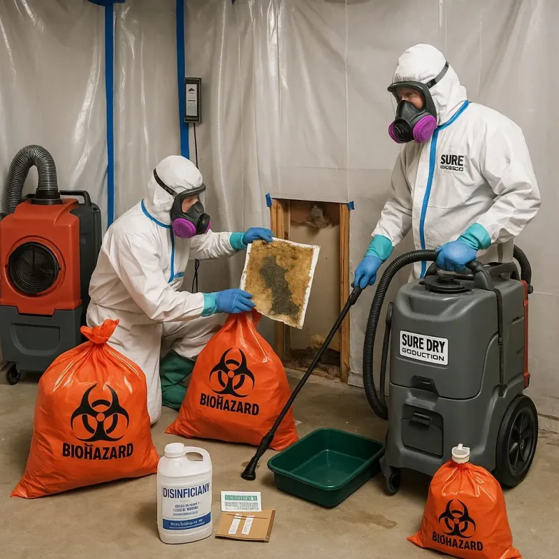 Contaminated Water Handling Protocols process in Continental, OH