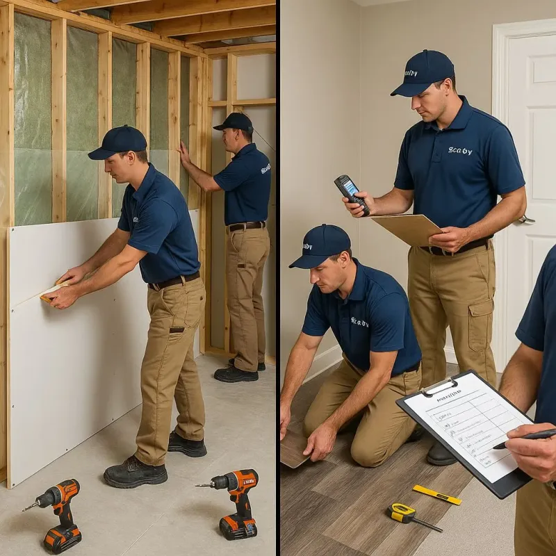 Repairs and Reconstruction process in Continental, OH